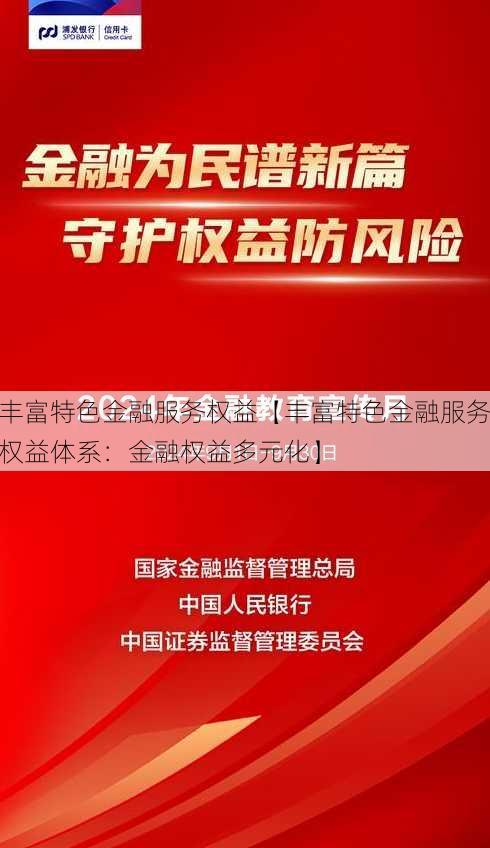 丰富特色金融服务权益【丰富特色金融服务权益体系：金融权益多元化】