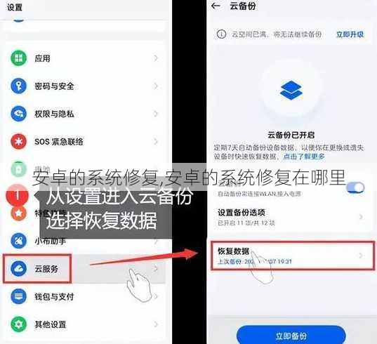 安卓的系统修复,安卓的系统修复在哪里