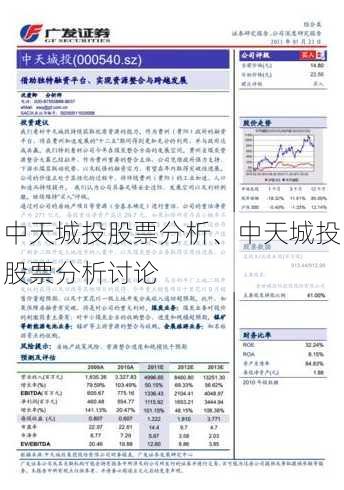 中天城投股票分析、中天城投股票分析讨论