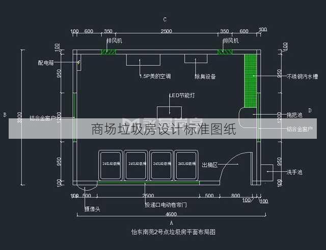 商场垃圾房设计标准图纸