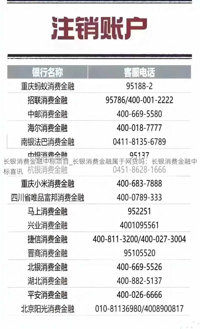 长银消费金融中标项目_长银消费金融属于网贷吗：长银消费金融中标喜讯