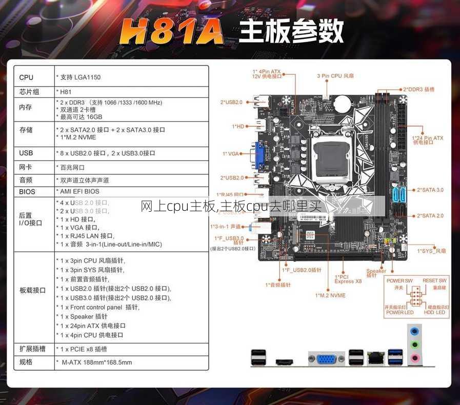 网上cpu主板,主板cpu去哪里买