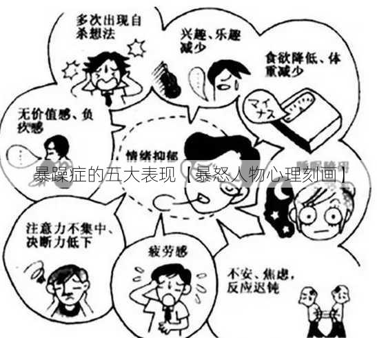 暴躁症的五大表现【暴怒人物心理刻画】