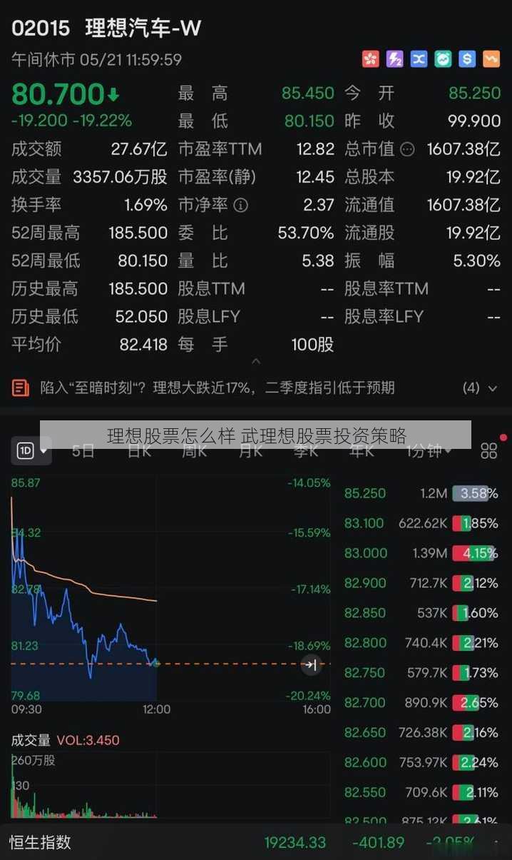 理想股票怎么样 武理想股票投资策略