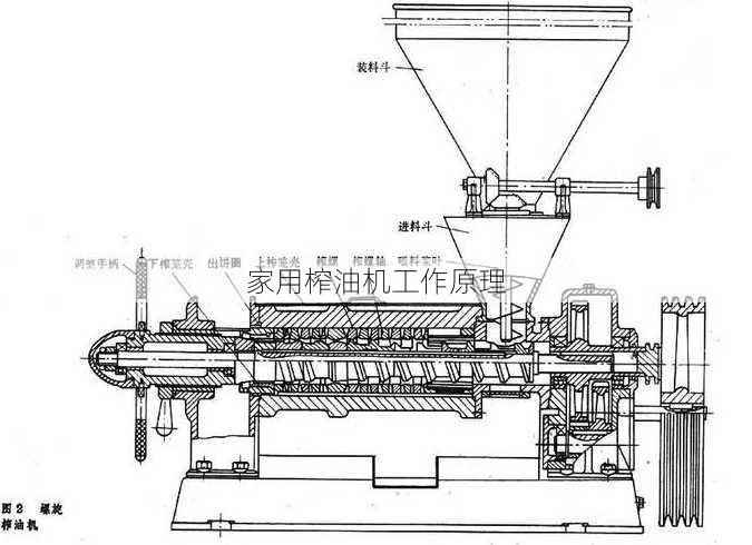 家用榨油机工作原理