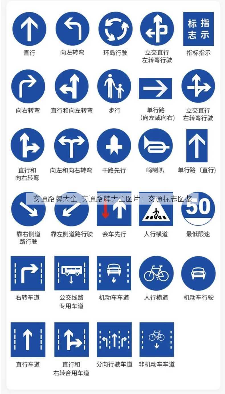 交通路牌大全_交通路牌大全图片：交通标志图鉴